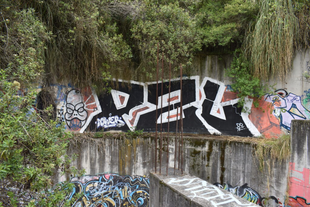 Graffiti en el lugar