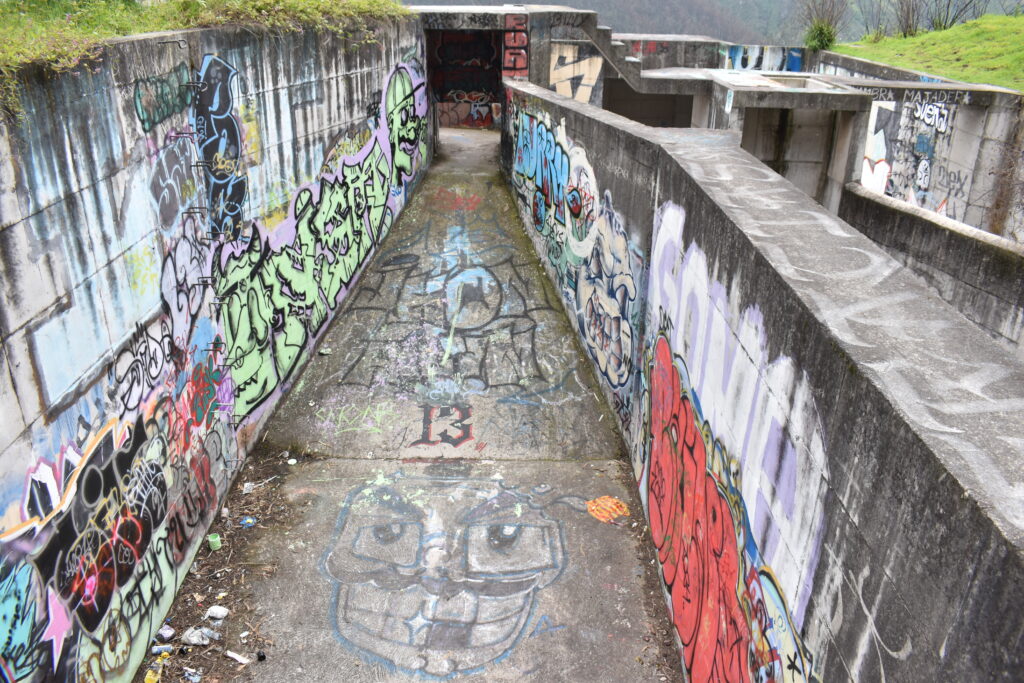 Graffiti en el lugar