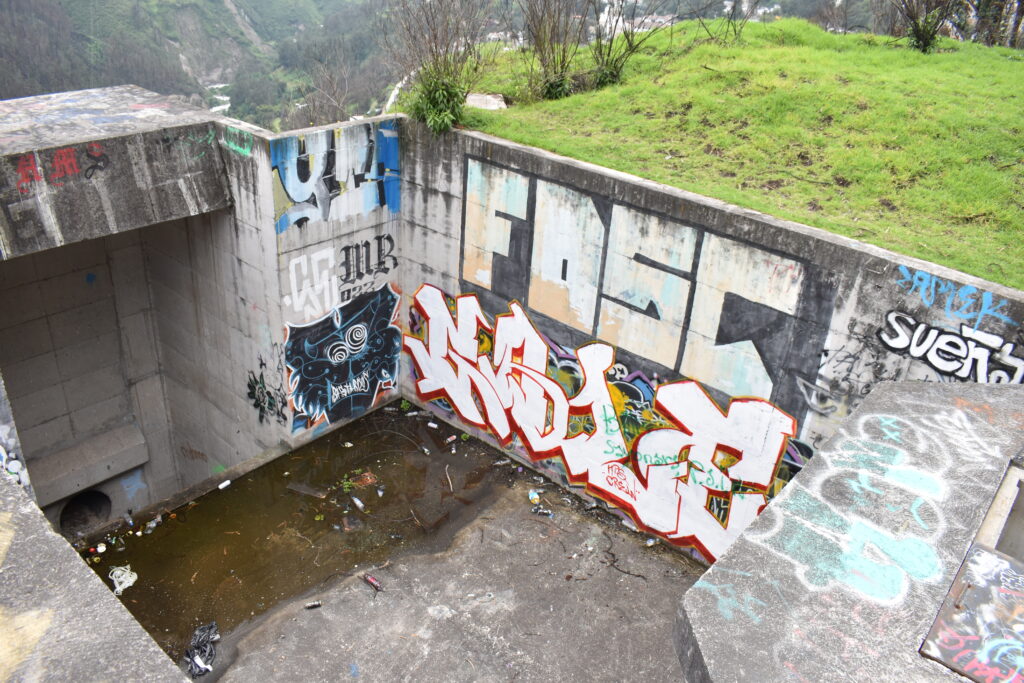 Graffiti en el lugar